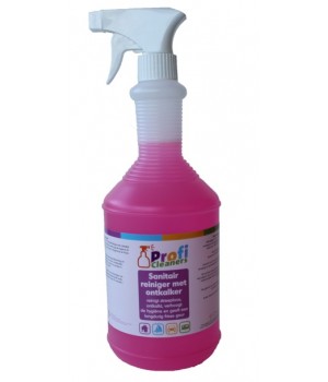 Sanitairreiniger met ontkalker Spray